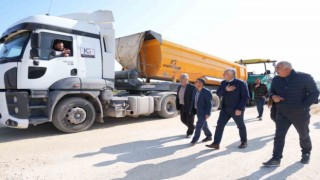 Ceyhan Sarımazıda istinat duvarı yapılıyor, 19 kmlik yol yenileniyor