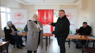 Çiftçiler iyi tarım uygulama sertifikalarını aldılar