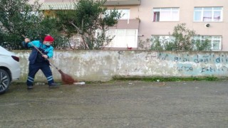 Çınarlıda temizlik mesaisi