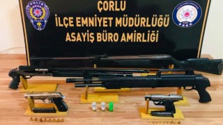 Çorluda husumetli gruplara operasyon: 5 kişi tutuklandı