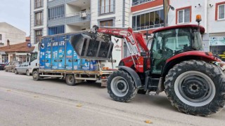 Çorumda bir acayip trafik kazası