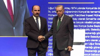 Cumhurbaşkanı Erdoğan Başkan Altayla “yola devam” dedi