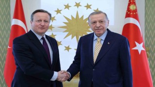 Cumhurbaşkanı Erdoğan, Birleşik Krallık Dışişleri Bakanı Cameronu kabul etti