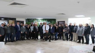 Denizli Tekden Hastanesinden gazetecilere check up jesti