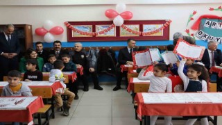 Deprem bölgesi Malatyada karne heyecanı