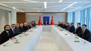 Dışişleri Bakanı Fidan, Türk-Amerikan Ulusal Yönlendirme Komitesi heyetini kabul etti