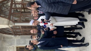 Diyanet İşleri Başkanı Ali Erbaş, Fatih Camiinde Cuma hutbesini okudu