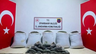 Diyarbakırda 160 kilo esrar ele geçirildi