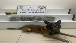 Edremitte 2 kilo 118 gram uyuşturucu ele geçirildi