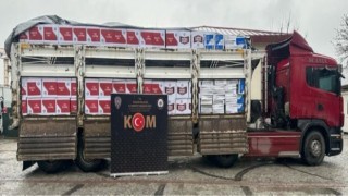 Elazığda 6,5 milyon bandrolsüz makaron ve 438 kilo tütün ele geçirildi