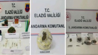 Elazığda jandarma uyuşturucuya geçit vermiyor