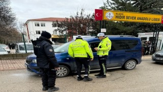 Elazığda okul önü denetimleri sürüyor