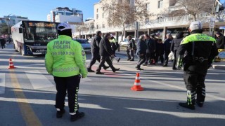 Elazığda ‘Önce Yaya uygulaması