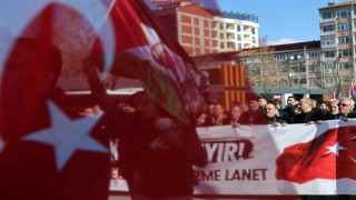 Elazığda teröre lanet, Filistine destek yürüyüşü