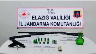 Elazığda uyuşturucu taciri yakalandı