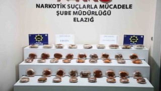 Elazığda uyuşturucuya büyük darbe: 29 kilo uyuşturucu ele geçirildi