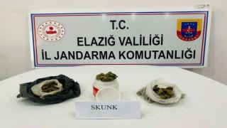 Elazığda uyuşturucuyla mücadele: 1 gözaltı