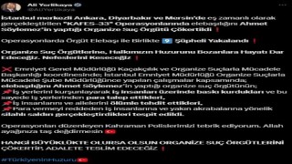 Elebaşılığını Ahmet Söylemezin yaptığı organize suç örgütü çökertildi