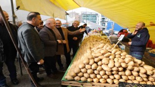 Emek Mahallesine kapalı pazar yapıldı