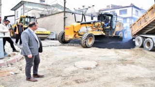 Emette sıcak asfalt çalışmaları 32 günde tamamlandı