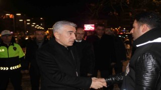 Emniyet müdürü yılbaşında sokağa indi