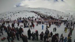 Erciyes hafta sonu 123 bin kişiyi ağırladı