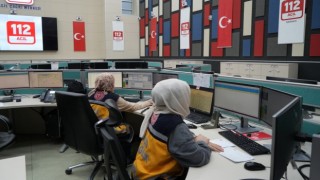 Erzincanda 274 bin 873 çağrının yüzde 15,58i asılsız çıktı