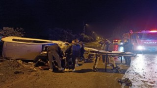 Erzinde trafik kazası: 2 yaralı