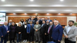 Erzurum Kent Konseyinden Başkan Sekmene hayırlı olsun ziyareti