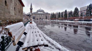 Erzurumdan kar manzaraları