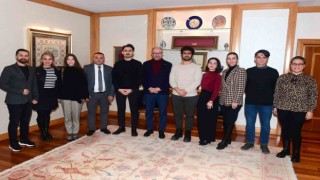 ES-ABdan Rektör Erdala ziyarette bilgi paylaşımı yapıldı