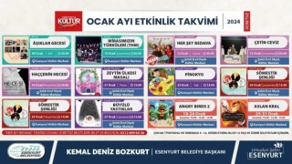 Esenyurtta kültür sanat dolu bir ocak ayı programı