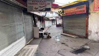 Esnaf yeni yıl tatili yaptı dükkanlar kapalı kaldı