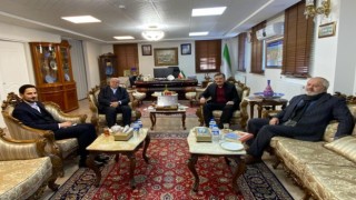 ESTP Başkanı Güvenli İran Başkonsolosunu ziyaret etti