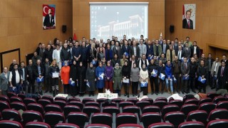 ETÜde 5. ve 10. yılını tamamlayan personellere teşekkür belgesi verildi