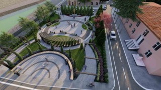 Ezine Zübeyde Hanım Kent Meydanı ve Atatürk Parkının ihalesi 2 Şubatta yapılacak