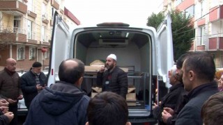 Fabrikada feci ölüm kamerada