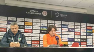 Alanyaspor Teknik Direktörü Fatih Tekke: 1 puan değerli