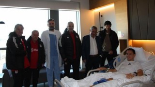 Fernando Santostan, Amir Hadziahmetovice geçmiş olsun ziyareti