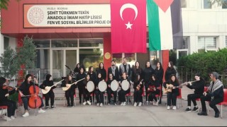 Filistinli çocuklar için söylediler