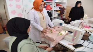 Filografi ve dikiş nakış kursuna büyük ilgi