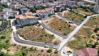 Gebzenin yollarına 599 ton sıcak asfalt