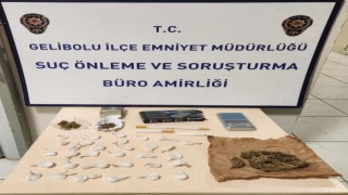 Geliboluda uyuşturucu operasyonunda 1 tutuklama