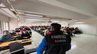 Gençlere uyuşturucu bağımlılığı ve zararları anlatıldı