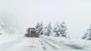 Giresunda 45 köy yolu kar nedeniyle ulaşıma kapandı