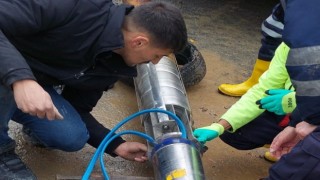 Hakkaride sondaj su pompası tamir edildi