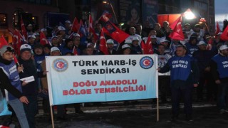 Harb-iş sendikası üyeleri özlük haklarında iyileştirme istedi
