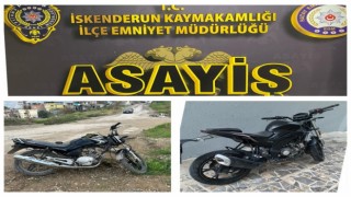 Hatayda iki motosiklet hırsızı tutuklandı