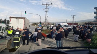 Hatayda trafik kazası:3 kişi yaralı