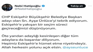 Hatipoğlu rakibini herkesten önce kutladı